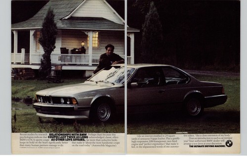 1988 vintage car print - vintage, ad
