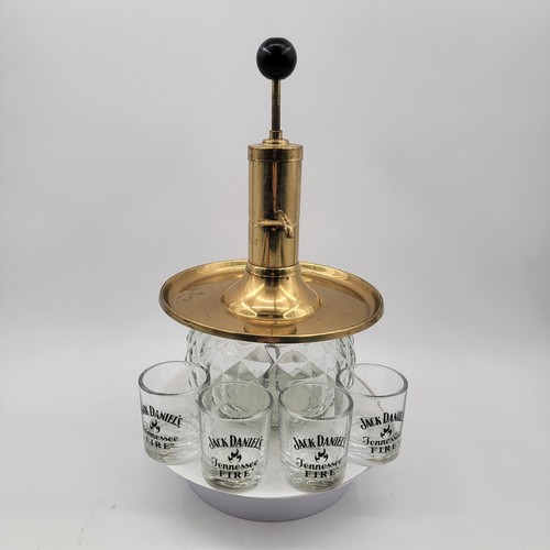Vintage brass whiskey - brass,