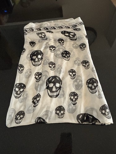 Alexander mcqueen silk skull - silk,