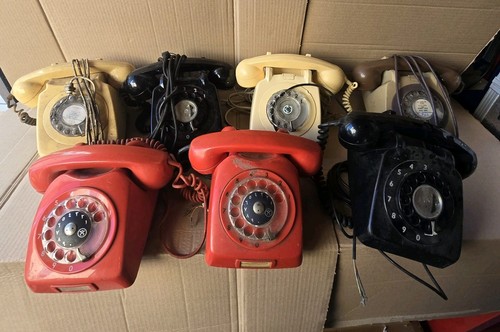 Vintage rotary dial - x,