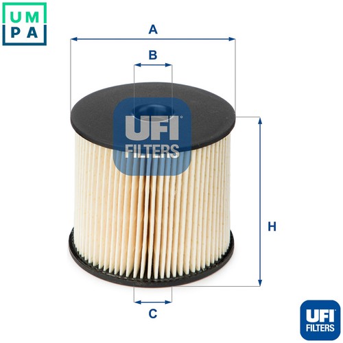 Fuel filter 003 for - for, fiat