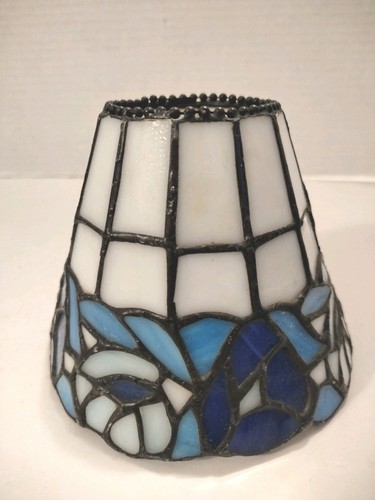 Vintage leaded stained slag - stained,