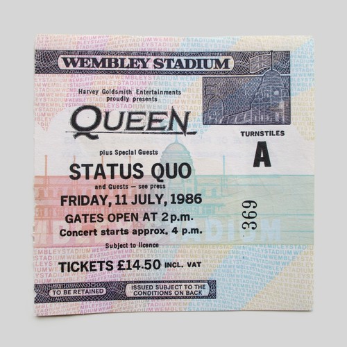 Queen wembley 1986 concert - 1986,