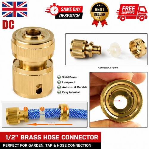Brass garden hose - garden,