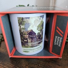 National Railway Museum Boxed Ceramic Mug Huntingdonshire Train Station Editions