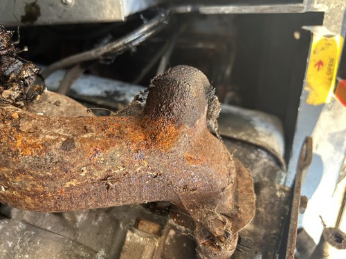 Rover triumph tr8 exhaust - v8, /