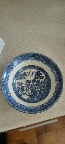 Vintage johnson bros blue - vintage,