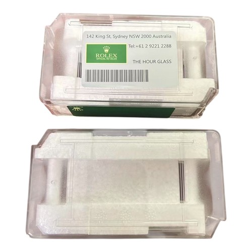 Plastic watch coffin - x,