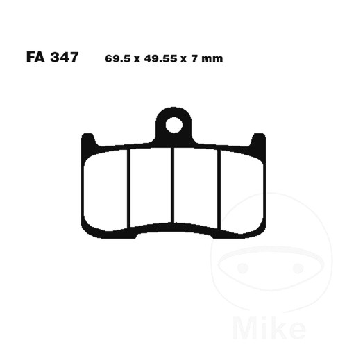 Ebc brake pads sintered - pads,