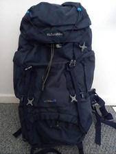 Eurohike Nepal 65L Navy Blue Wild Camping And Hiking Backpack.