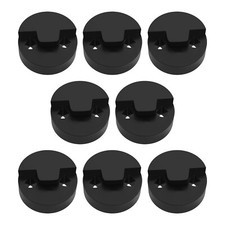 8pcs Violin Mute Black Rubber