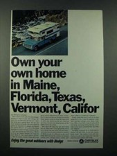 1966 chrysler dodge camper - chrysler,