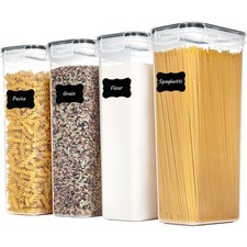 4pcs Pasta Airtight Plastic