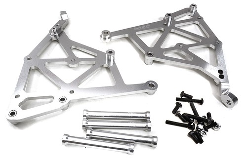 Silver billet machined wing - silver,
