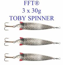 3 x FFT Toby 30g Spinner Lure