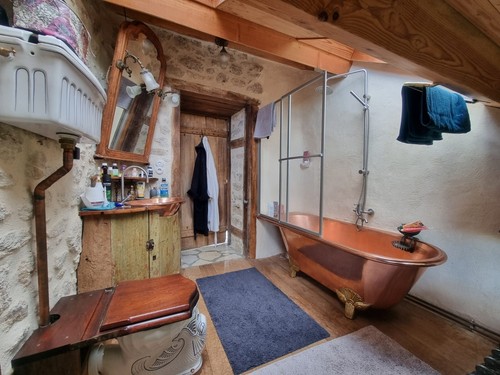 Copper bathtub made to - copper,