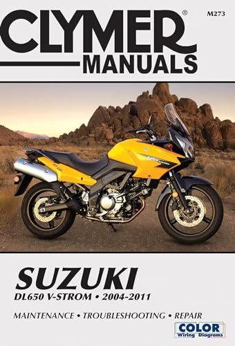 Clymer suzuki 650 strom - dl-650, v-strom