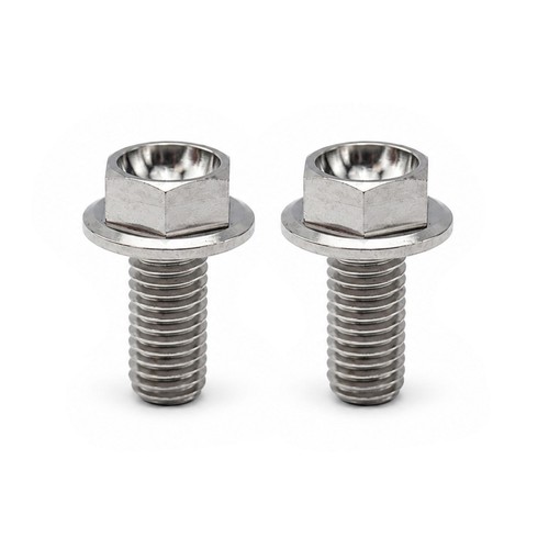 Titanium lower subframe bolt - titanium,