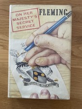On Her Majesty’s Secret Service Ian Fleming First Edition 1963