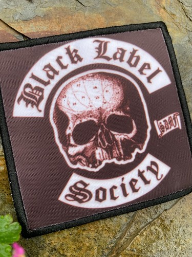 Black label society patch - black,
