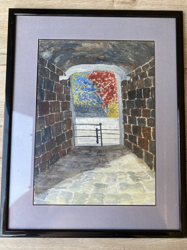 Signed original acrylic - signed,