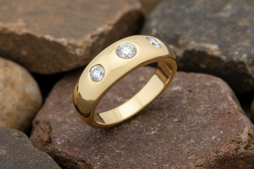 Gents real diamond - real,