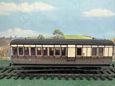 O Gauge Great Western 4 Wheel Coach 
