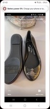 Mellissa Vivienne Westwood Ballet Pumps - Flat Shoes - Work School Shoes Size 4