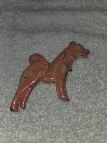 Vintage pink poodle dog - vintage,