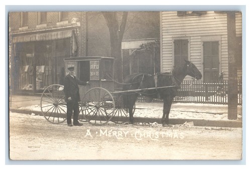 C1910 rppc mail carrier - rppc, u.s.