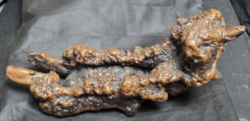 Vintage burlwood sculpture - vintage,