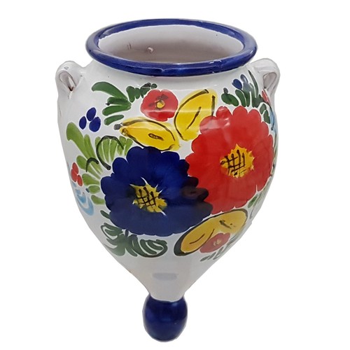 Spanish hanging urn wall - hanging, pot