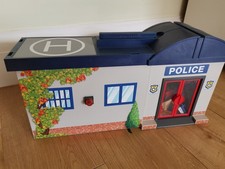 Playmobil Carry Along Police Station Playset 5299, VGC