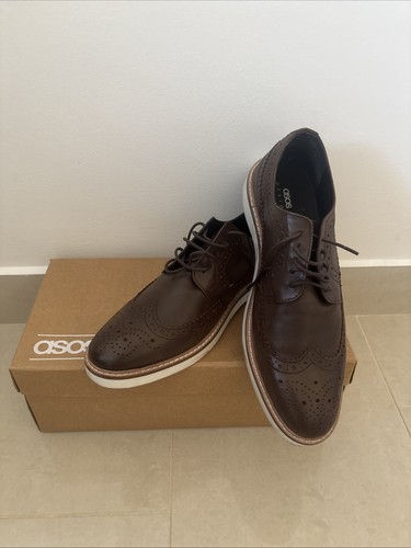 Asos men brown leather - men's,