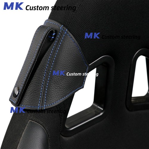 Bucket seat belt guide - bk&bl,