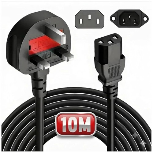 Power cord plug iec - uk,
