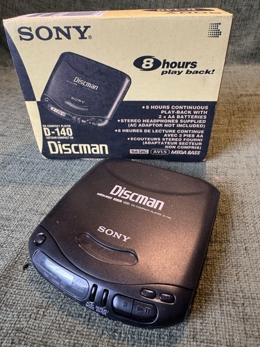 Sony discman 140 player - sony,