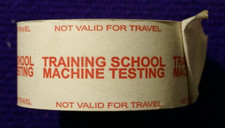 TRAINING SCHOOL TICKET MACHINE