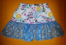New girls Frozen Olaf frilly skirt. Age 6-9. Disney. Cute princess. Xmas jumper.