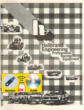 Halibrand Engineering  Racing Equipment 1975 Catalog PDF File USB Flash Drive