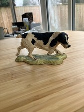 ENGLISH SPRINGER SPANIEL by BORDER FINE ARTS,  1983 Original, Very Rare.