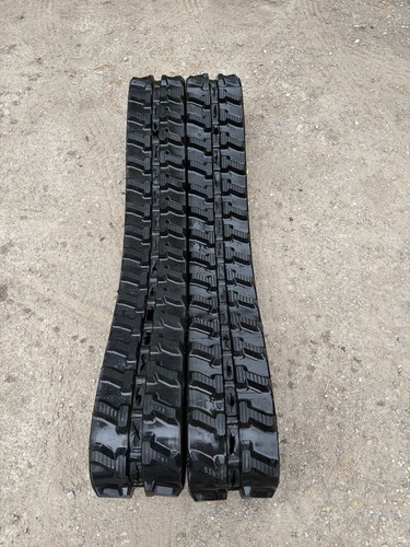 Mini excavator rubber tracks - rubber,