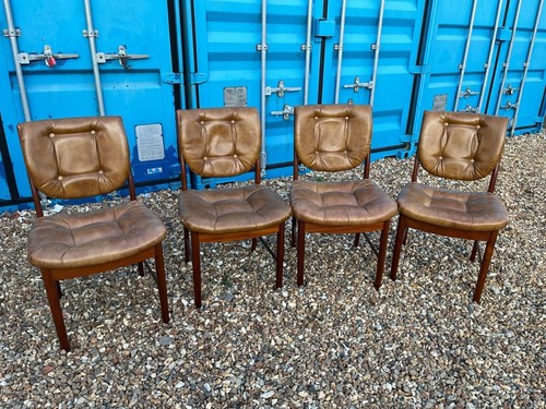 Retro teak set four - of,