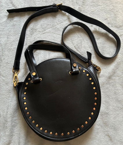 Topshop black faux - black,