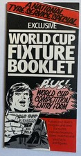 World Cup Fixture Booklet 1982