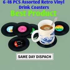 6-18PCS Assorted Retro Vinyl