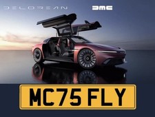 Cherished Number plate back to