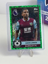 Topps Premier League 2026 Aaron Lennon Retro Threads Green Sparkle 69/99 Burnley