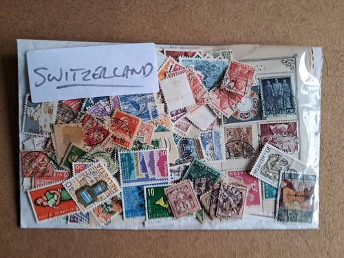 Stamps switzerland packet - stamps,