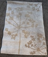 Large At Home Rug Dandelion Beige 100% Polypropylene 140cm X 100cm Approx